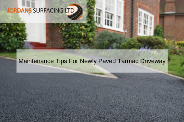 Maintenance Tips For Newly Paved Tarmac Driveway
