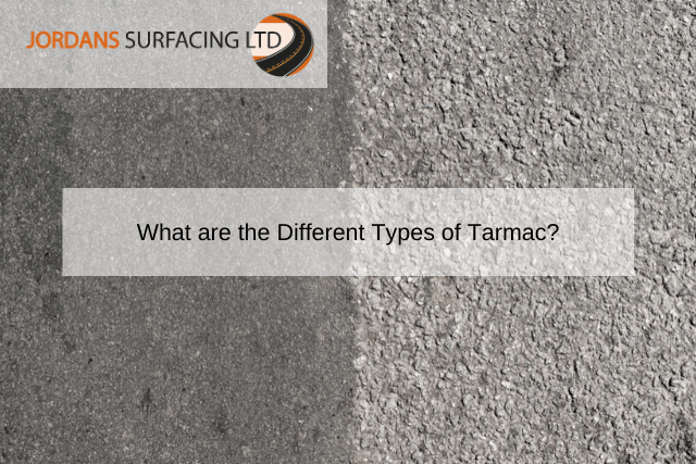 What are the Different Types of Tarmac