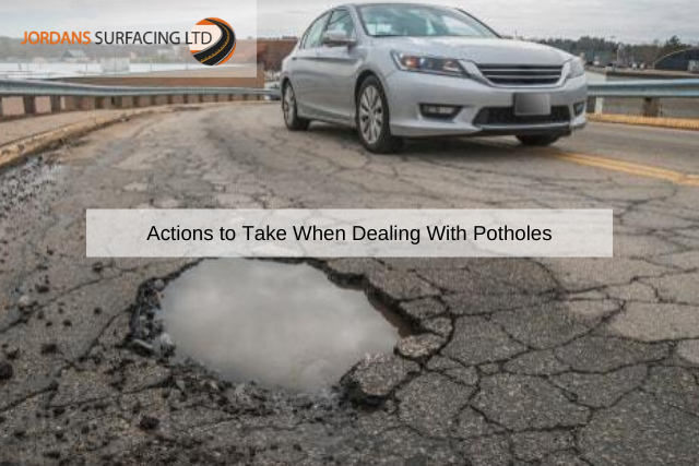 Actions to Take When Dealing With Potholes