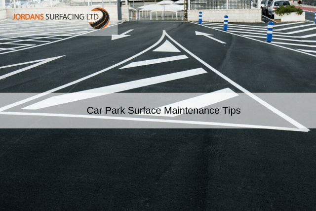 Car Park Maintenance Tips